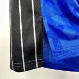 23/24 Magic McGRADY #1 Dark Blue Top Quality Hot Pressing NBA Jersey (Retro Logo)(V领)