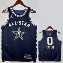 23/24 ALL-STAR TATUM #0 Blue Top Quality Hot Pressing NBA Jersey
