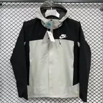 24/25 F700 NK White &Black Single Layer Hooded Windbreaker (连帽冲锋衣）