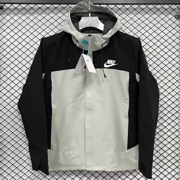 24/25 F700 NK White &Black Single Layer Hooded Windbreaker (连帽冲锋衣）