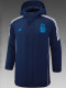 24/25 Argentina Royal Blue Hooded Cotton Coat (蓝标)连帽棉衣