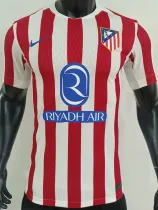 25/26  ATM Home  Player Version Soccer Jersey