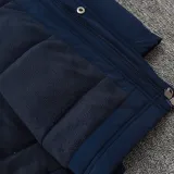 24/25 G263 Royal Blue Hooded Cotton Coat 宝蓝