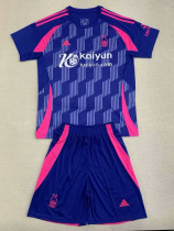 24/25 Nottingham Forest Away  Kids Soccer Jersey