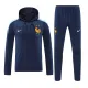 24/25 France Royal Blue Hooded  Tracksuit