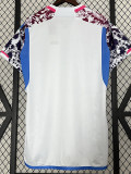 2023 Spain Purple Blue White Fans Soccer Jersey 一星