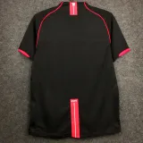2007/2008 Man Utd Away Black Retro Soccer Jersey