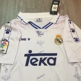 1994/1996 RMA White Retro Soccer Jersey