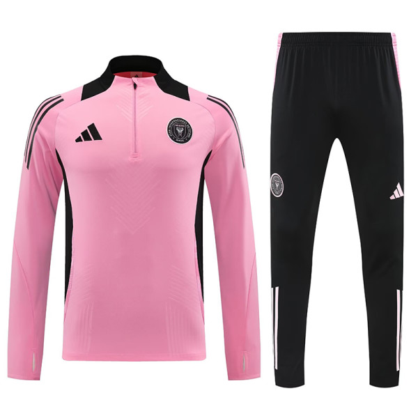 24/25 Inter Miami Pink Half Pull Tracksuit  (半拉链)