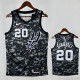 Sa Spurs MANU GINOBILI # 20 Camouflage Top Quality Hot Pressing NBA Jersey