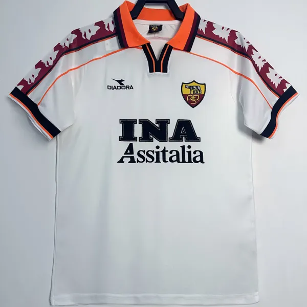 1998/1999 Roma Away Retro Soccer Jersey