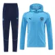 24/25  Man City Sky Blue Hooded Jacket Tracksuit 01