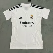 24/25 RMA  white Women Fans Soccer Jersey(女）