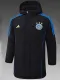24/25 Ajax Black Hooded Cotton Coat 黑连帽棉衣