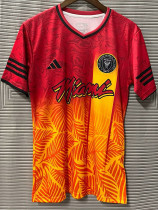 24/25 Inter Miami Red Yellow Special Edition Fans Soccer Jersey