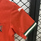 25/26 Portugal Home Kids  Soccer Jersey
