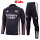 24/25 ARS Dark Grey Kids Half Pull Tracksuit # E968 (童装、半拉链)
