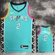 22/23 Sa Spurs LEONARD #2 Green City Edition Top Quality Hot Pressing NBA Jersey