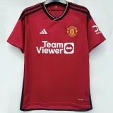 23/24 Man Utd Home 1:1 Fans Soccer Jersey