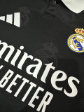 25/26 RMA Black Team Logo Special Edition Player Version Soccer Jersey