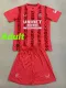 24/25 Rangers Red Goalkeeper Adult Suit Fans Soccer Jersey（成人套装）