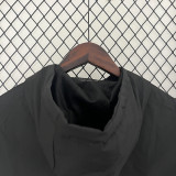 2024 New Jordon Tricolor Windbreaker(黑红白三色、连帽）