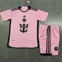 24/25 Inter Miami Home Kids Soccer Jersey