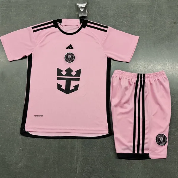24/25 Inter Miami Home Kids Soccer Jersey