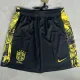 24/25  Brazil  Black &Yellow Shorts Pants