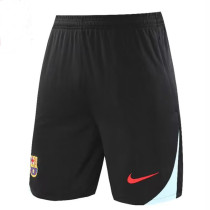 24/25 BAR Black Training Shorts Pants(浅蓝边）