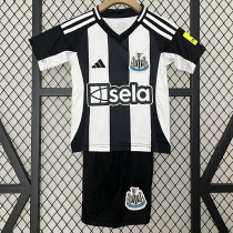24/25  Newcastle Home Kids Soccer Jersey