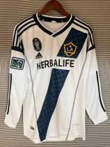 2012/2013 LA Galaxy Home Long Sleeve Retro Soccer Jersey