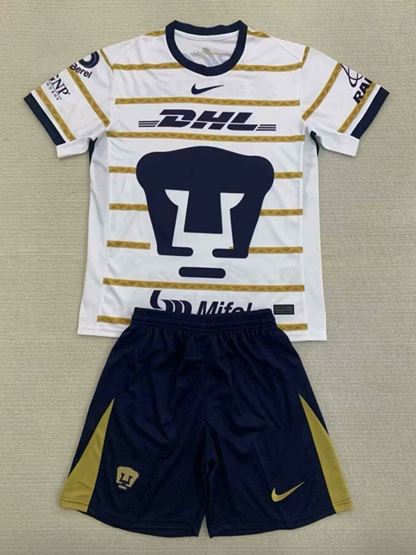 24/25 Pumas UNAM Home Kids Soccer Jersey