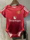 24/25  Man Utd Home  Baby Infant Crawl Suit