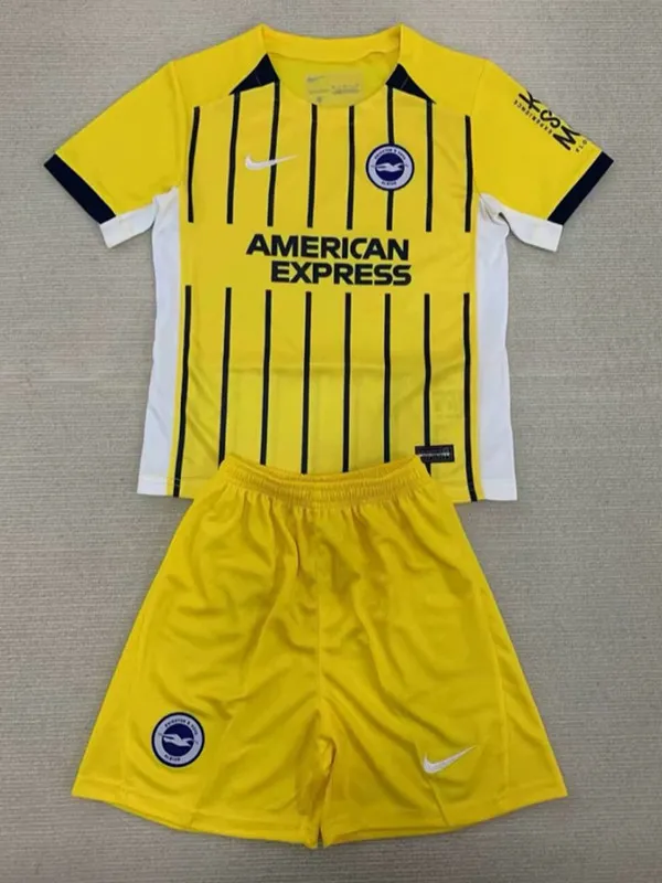 24/25 Brighton Away Kids  Soccer Jersey