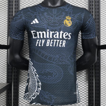 24/25 RMA Deep Blue White Dragon Special Edition Player Version Soccer Jersey