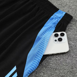 24/25  Argentina Black Shorts Pants (蓝边）