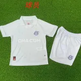 24/25 Marseille 125th Anniversary Edition White  Kids  Player Version Soccer Jersey