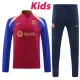 24/25 BAR Red Kids Half Pull Tracksuit  (童装、半拉链)