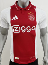 24/25 Ajax Home Player Version Soccer Jersey