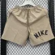 2025 D703 NK Khaki Casual shorts (黑色NK英文）