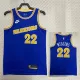 22/23 WARRIORS WIGGINS #22 Blue Top Quality Hot Pressing NBA Jersey (Retro Logo)