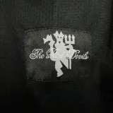 2007/2008 Man Utd Away Black Retro Soccer Jersey