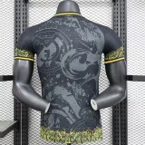 24/25 RMA Black Golden Dragon Head  Player Version Soccer Jersey