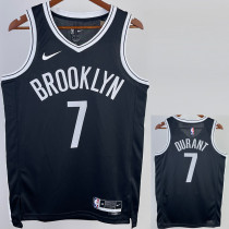 22/23 Nets DURANT #7 Black Top Quality Hot Pressing NBA Jersey