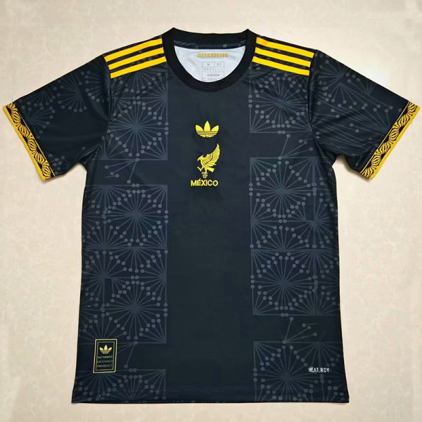 25/26 Mexico Black Gold Cup Digital Printing Plate  Fans Soccer Jersey黑金杯数码印版