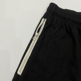 24/25 New NK Black Cotton zipper shorts(M11、口带拉链、全棉)