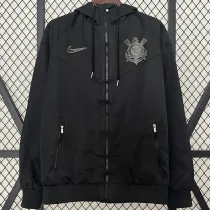 24/25 Corinthians Black Windbreaker