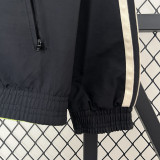 24/25 Man Utd Green & Black Double Sided Windbreaker (双面风衣)