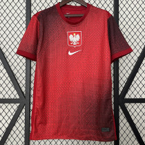 2024 Poland Away  Fans Soccer Jersey
